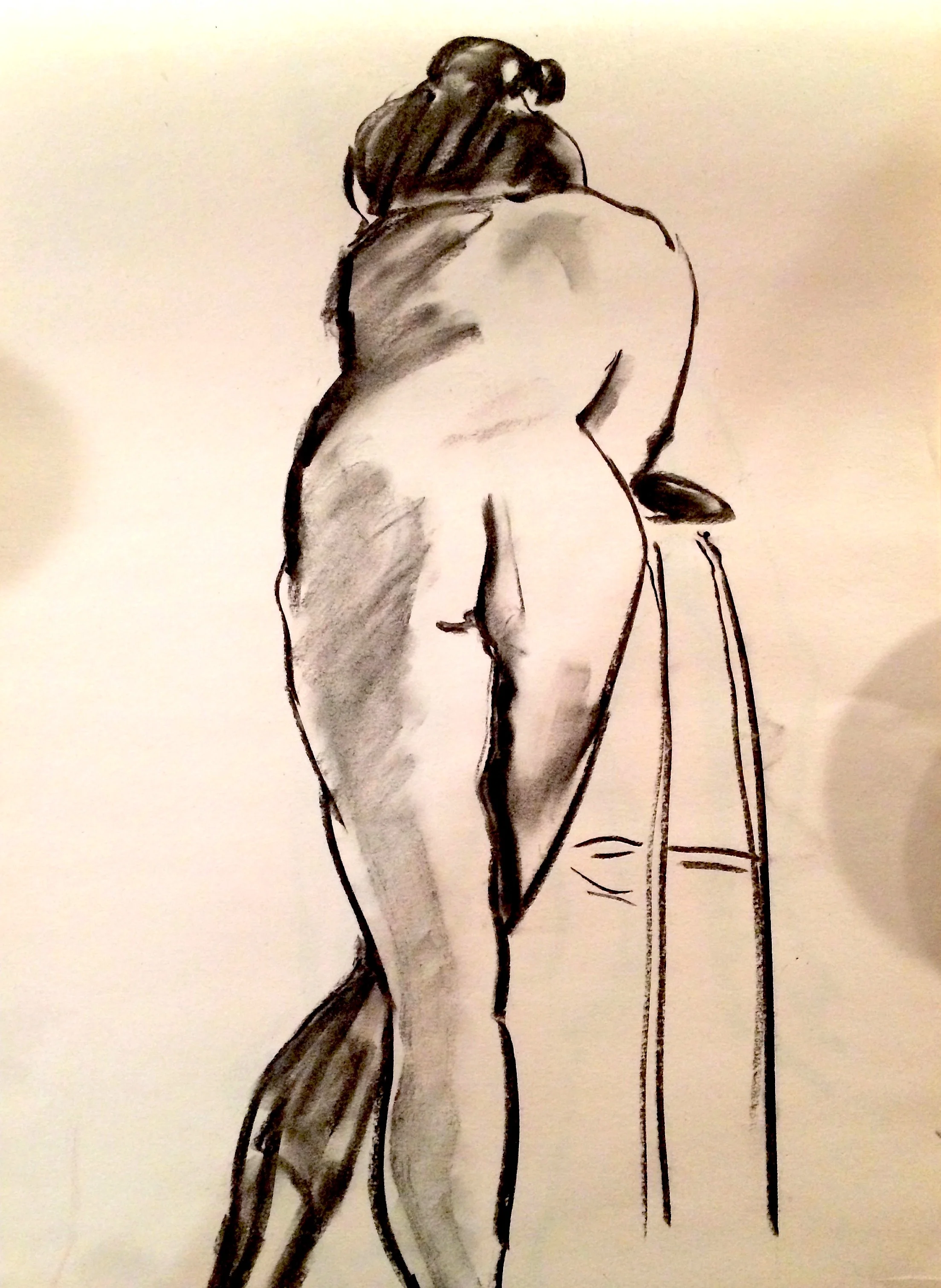 Bella with Stool (2016)