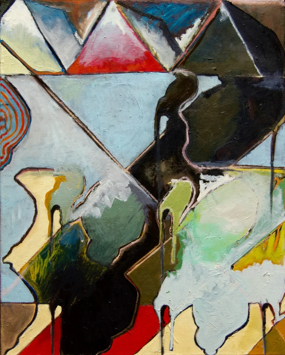 Pluckers IV • 2014 • oil on canvas • 30.5x24.75in