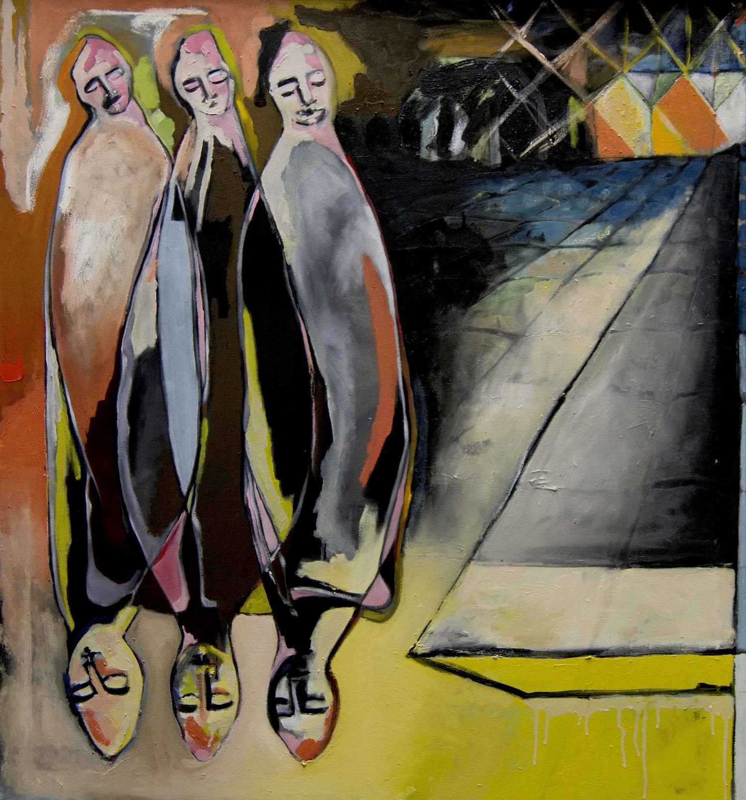Tinned • 2014 • oil on canvas • 39.75x43.25in