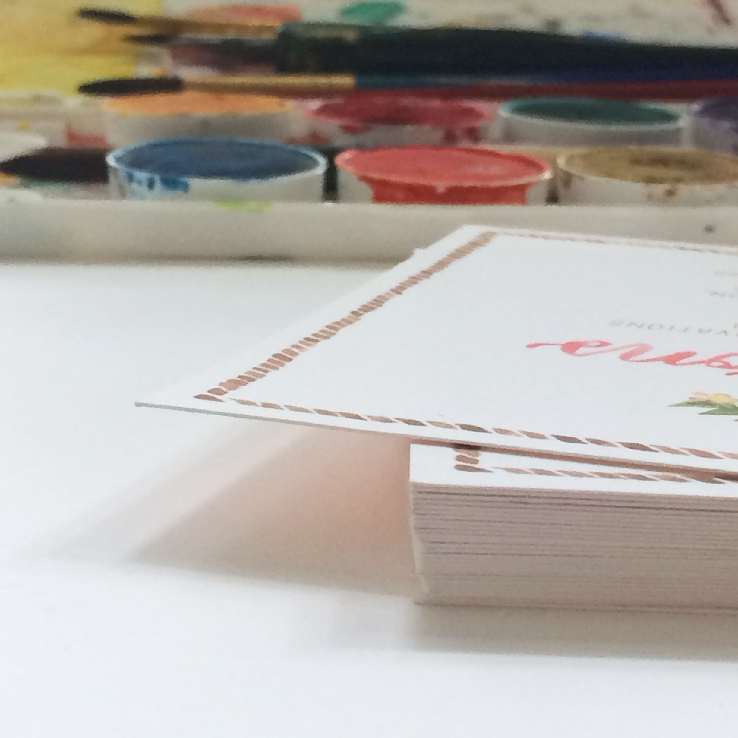 SINGLE-THICK INVITATIONS ARE MORE COST-EFFECTIVE, BUT HAVE A LESS FANCY FEEL