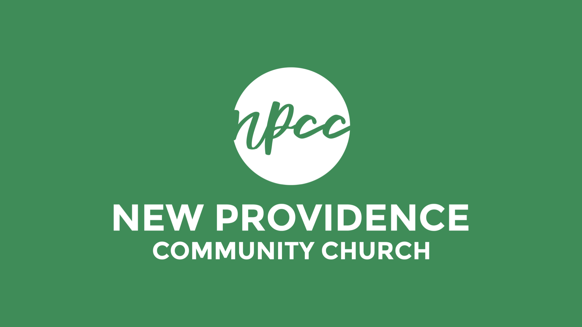 New Providence Community Church (2018)