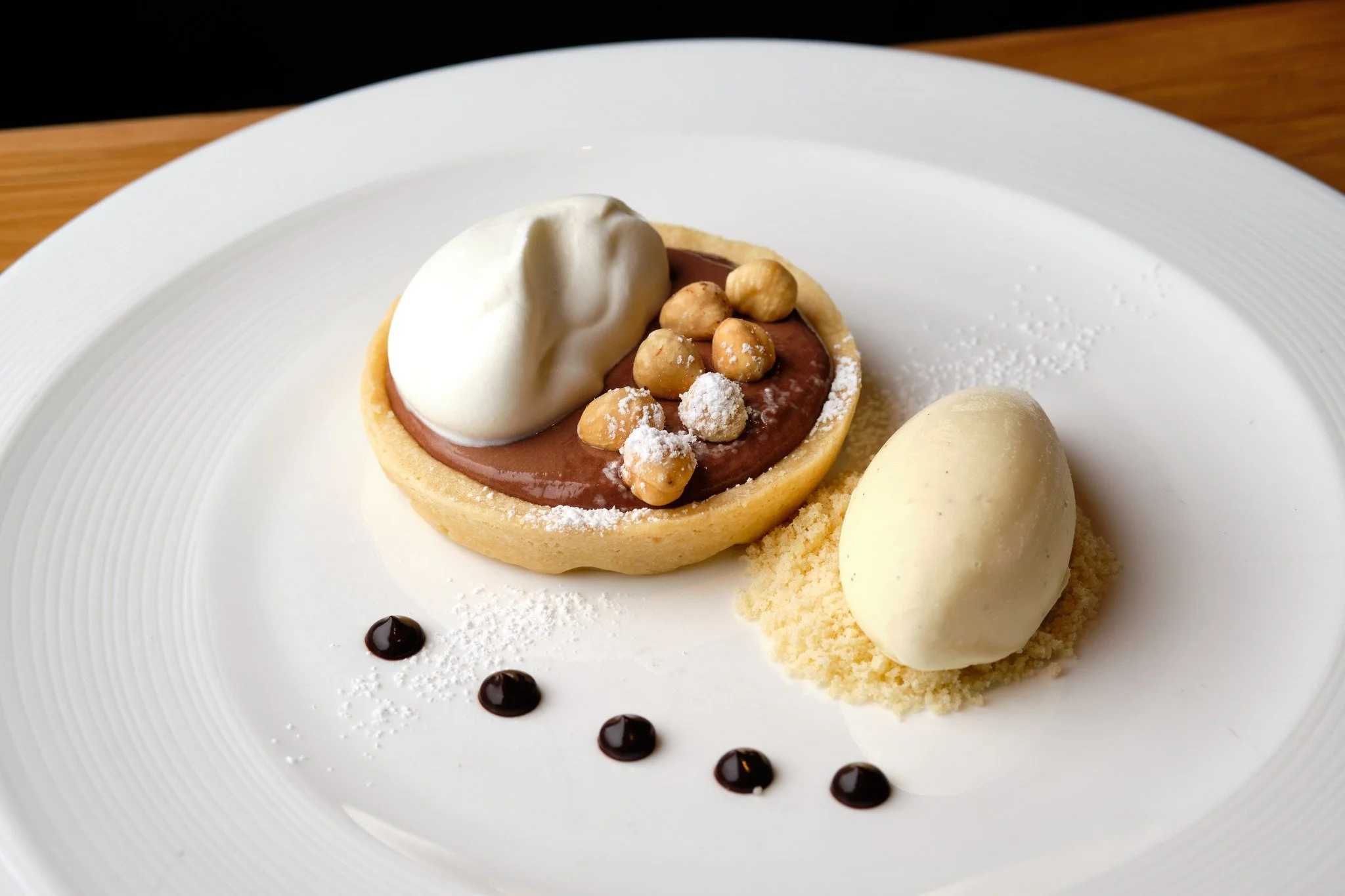 Dessert is never an afterthought at Aria. Every flavor and texture is thoughtfully combined for a perfect conclusion to your dinner experience.