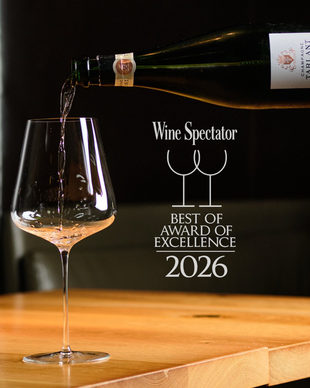 We're honored to once again be recognized with the @wine_spectator Best of Award of Excellence🍷⁠
⁠
This distinction reflects our continued commitment to exceptional wine, thoughtful hospitality and memorable dining experiences.⁠
⁠
Featuring more tha