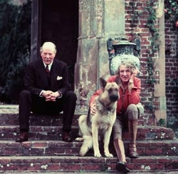 Vita Sackville-West and Harold Nicolson, in 1960 at their home, Sissinghurst, Kent. Photograph: Corbis /Corbis