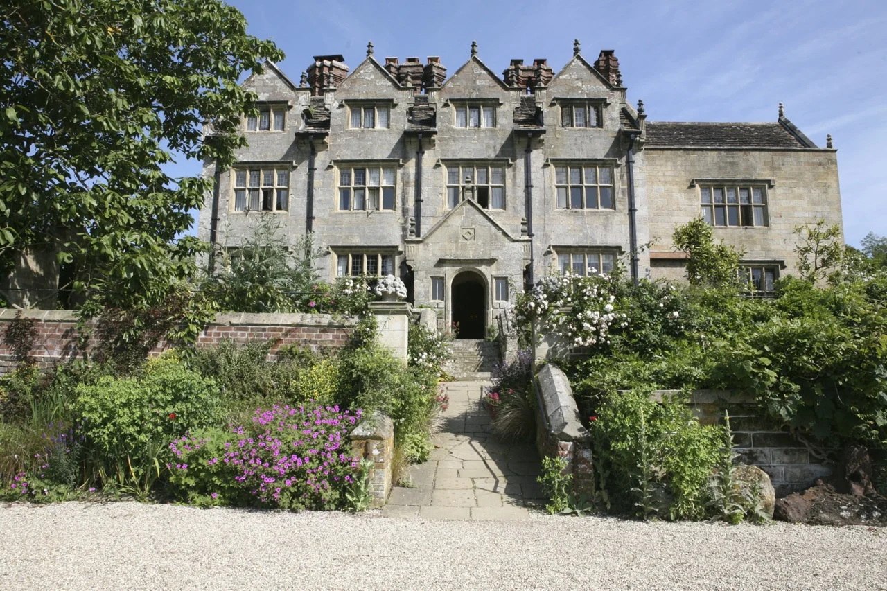 William Robison's home, Gravetye, was built in 1598. He bought it along with 1,000 surrounding acres in 1884 to create his garden.