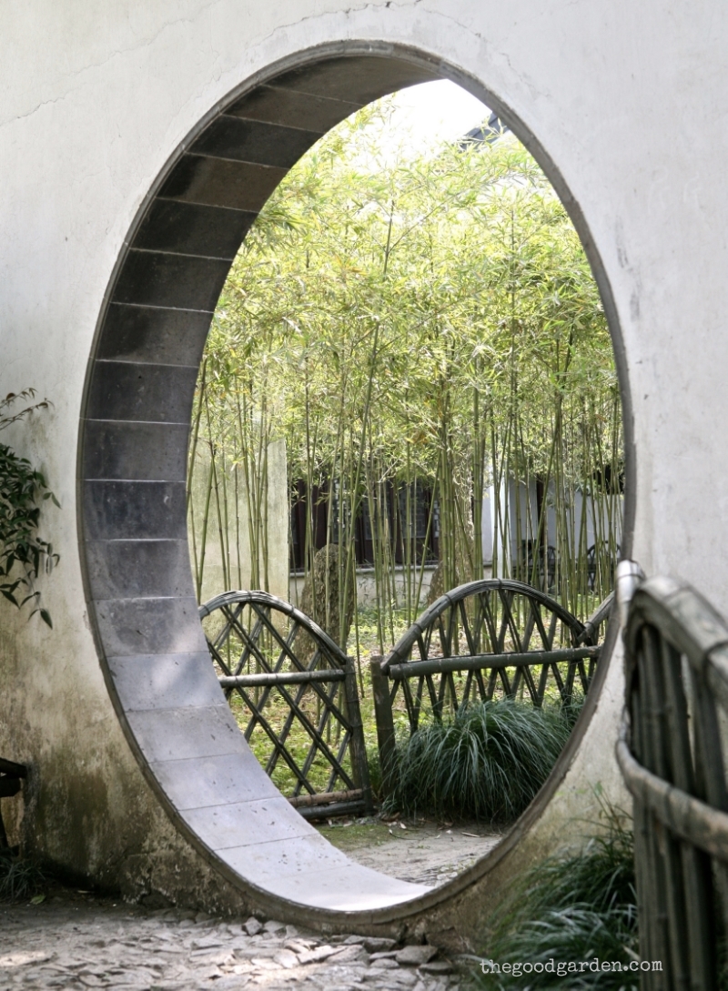 Surging Wave Pavilion Garden. Suzhou, China.