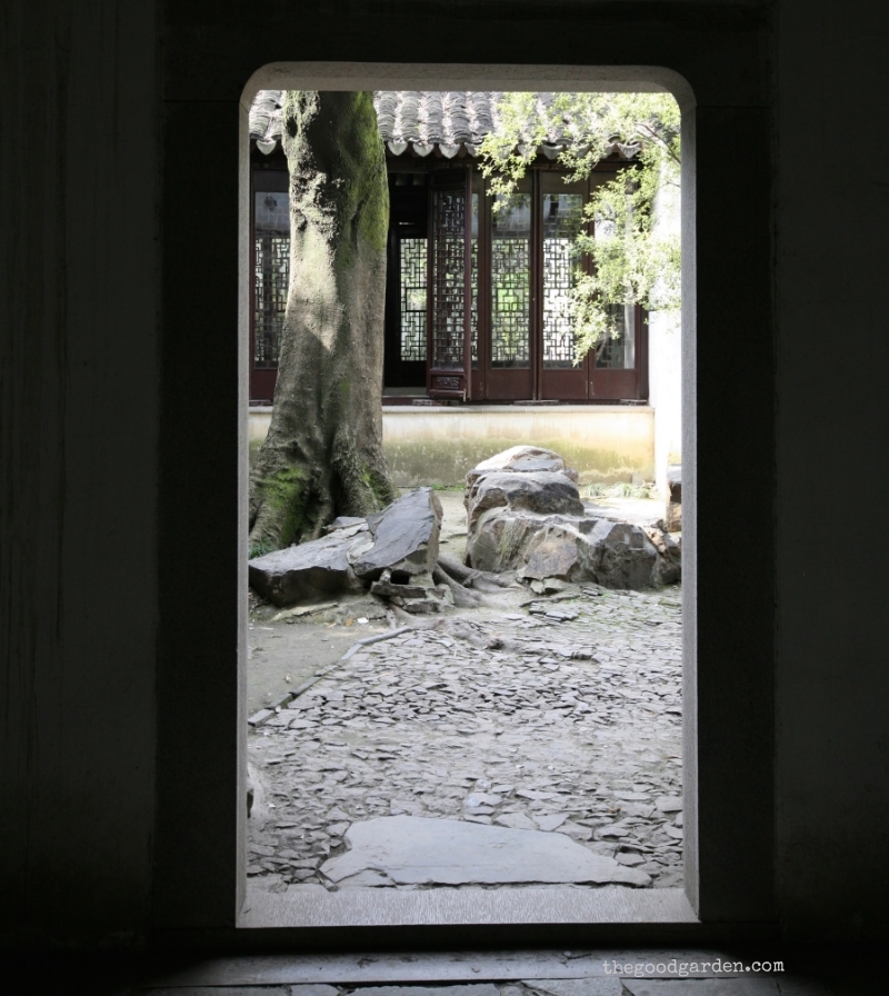 Surging Wave Pavilion Garden. Suzhou, China.