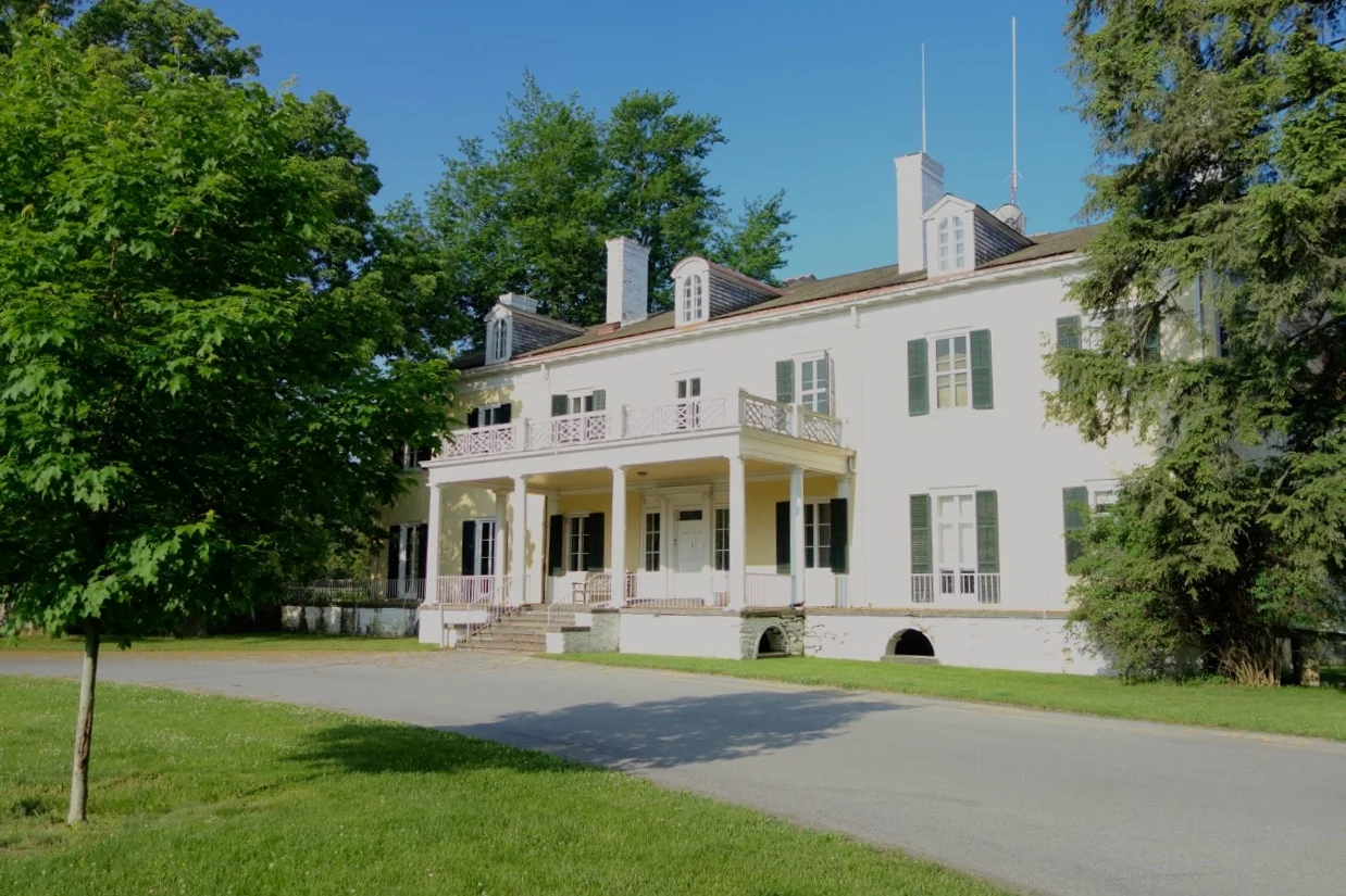 Bellefield was built in 1912. The walled garden is on the left of the house.