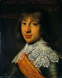 Willem Frederick, pictured here, and his wife Albertine Agnes created the garden design we see today.