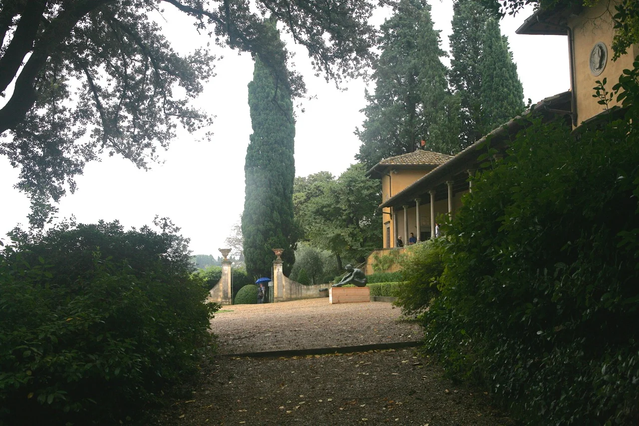The gardens at Villa Bardini have been updated to reflect changing styles.