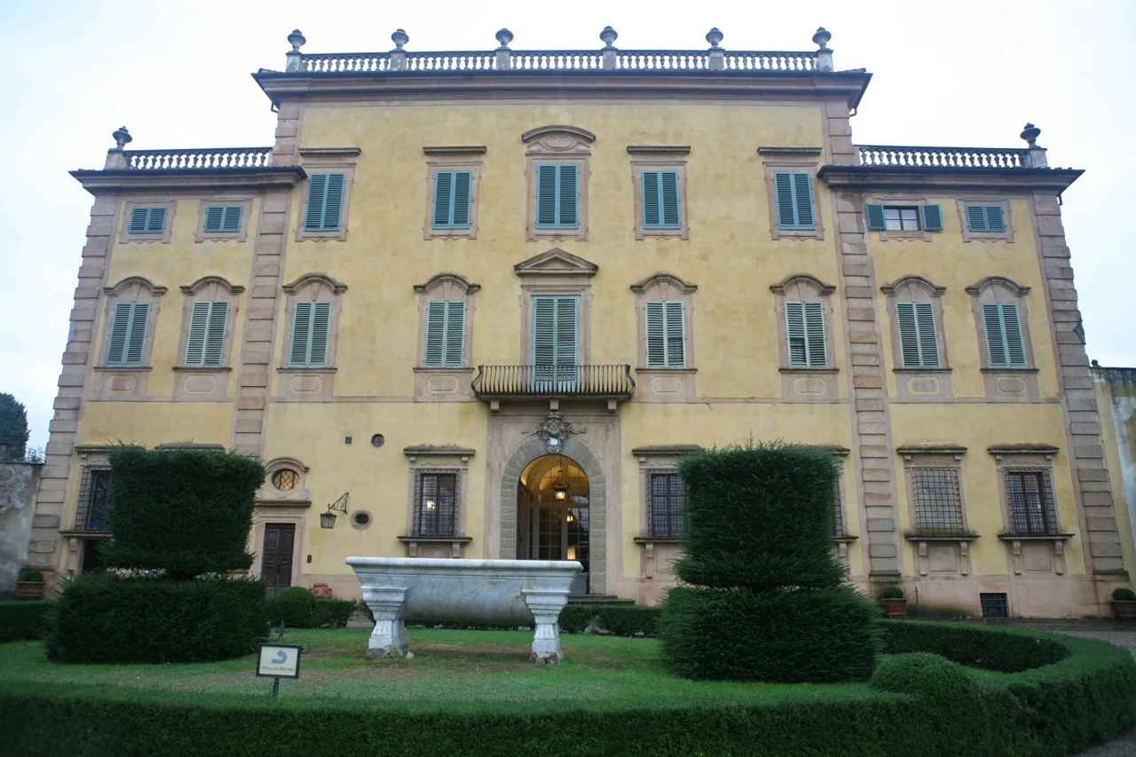 The Villa was built in the 1460's for a local banker.