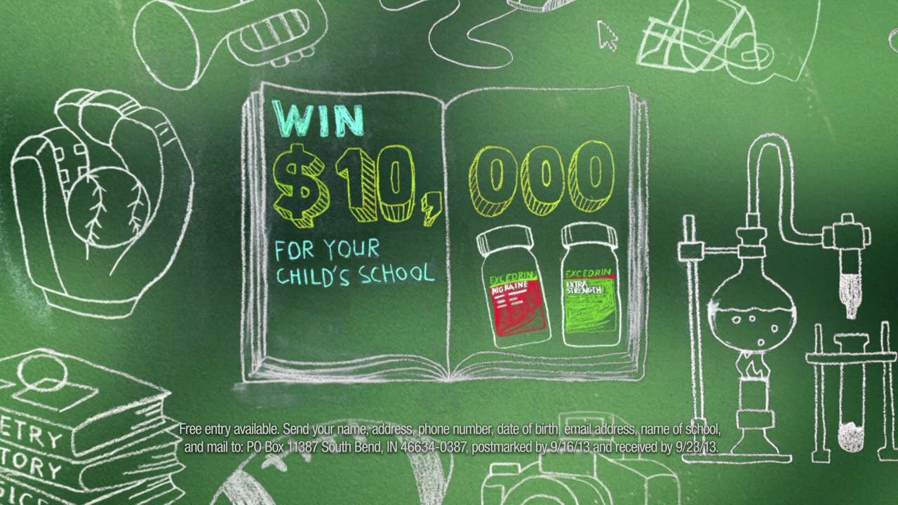 Excedrin Stop Motion