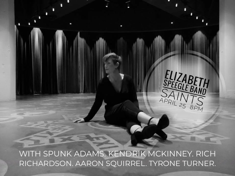 Elizabeth Speegle Band at Saint’s Sessions. Free CD with advance ticket purchase. 
