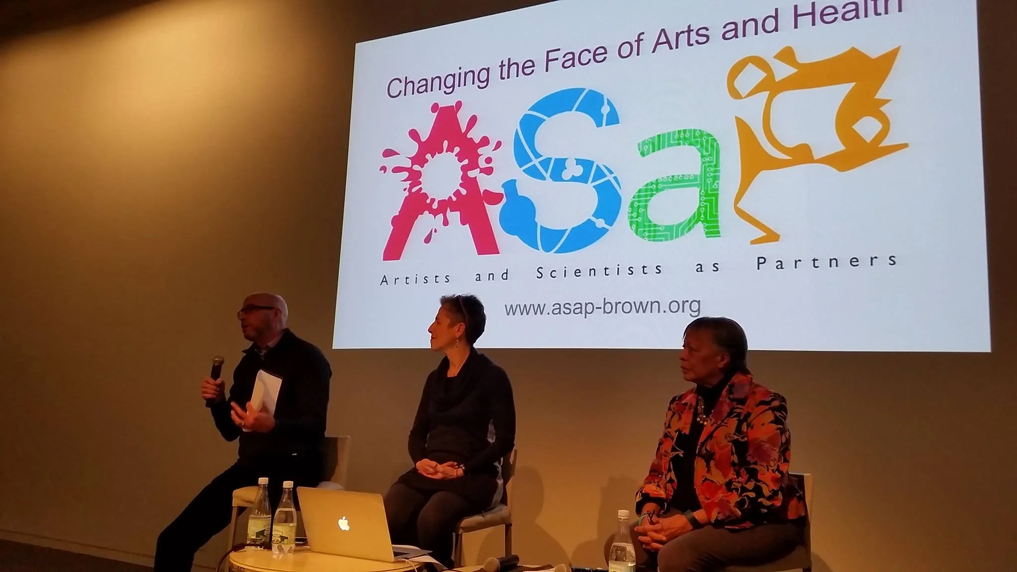 Jay Baruch, Rachel Balaban, and Julie Strandberg at Le Lab