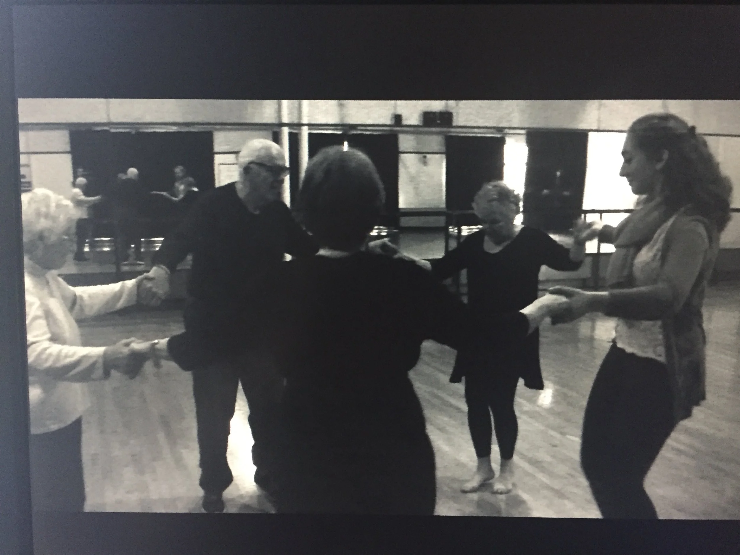 Anna Schwartz and members of the DAPpers class