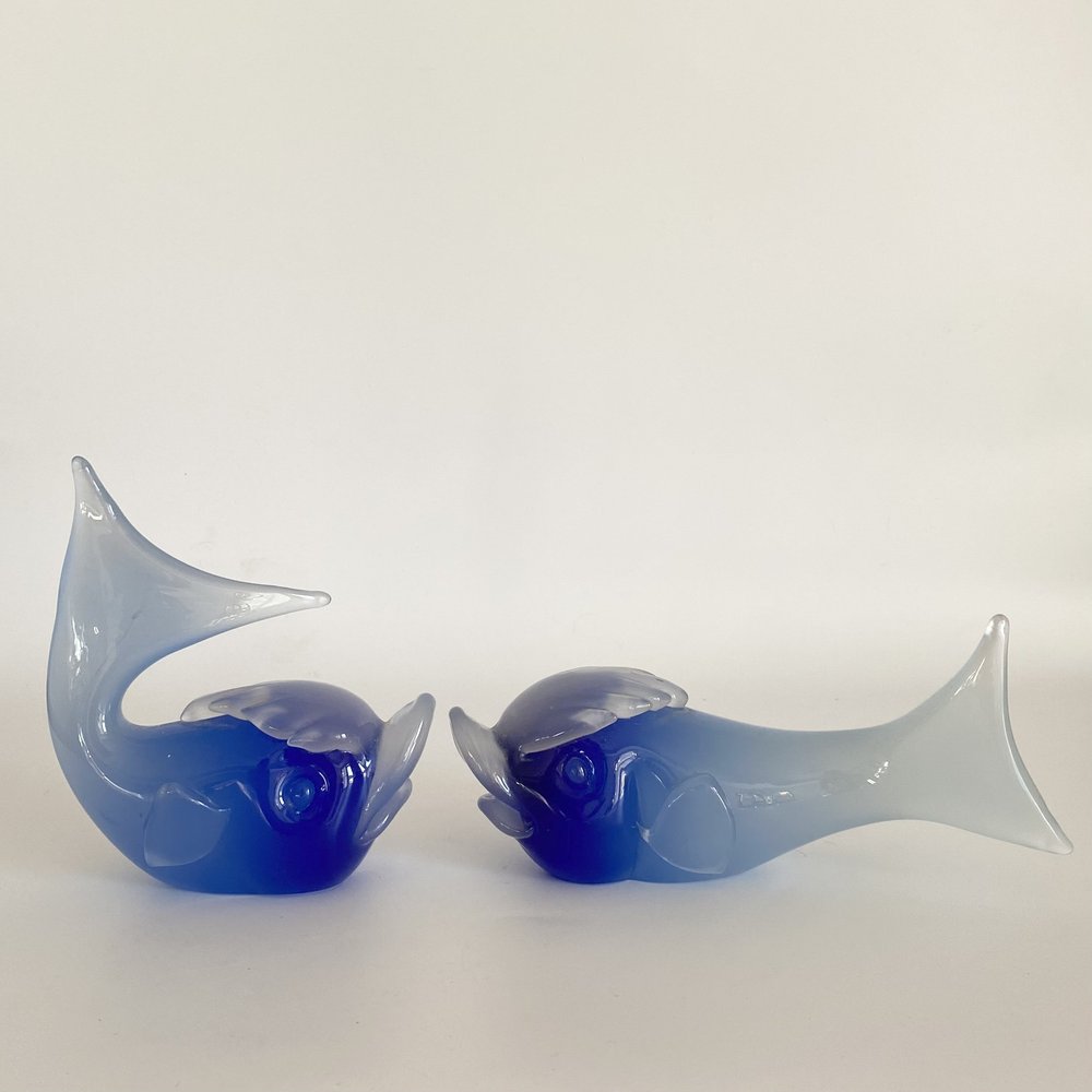 MURANO ARCHIMEDE SEGUSO ムラノ ブルー グラス MURANO ARCHIMEDE SEGUSO ムラノ ブルー グラス Archimede Seguso blue