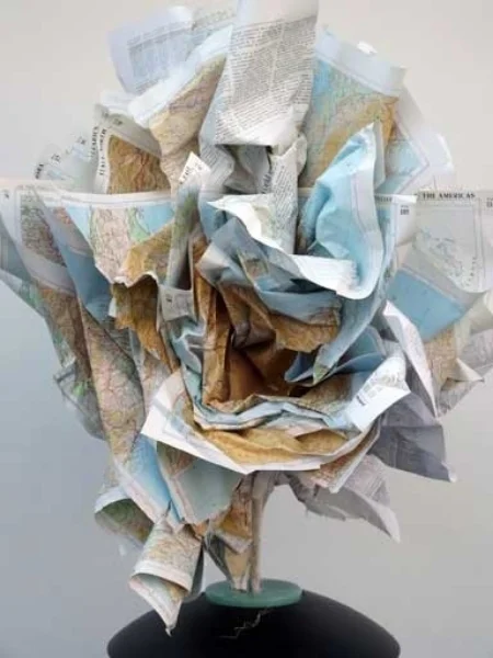 World View, 30”x 29”x 29”, book, 2012
