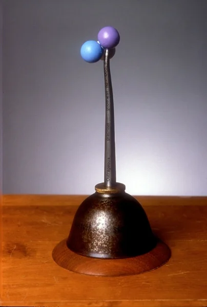 Goodness Gracious, 9"x 5"x 5", wood, metal, plastic, paint, 2000