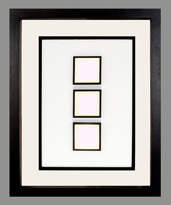 Silent on the Subject of Light, 42.5”x 34.5”x 3”, paper, LED lights, 2015