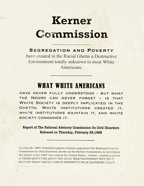 Detail, Kerner Commission