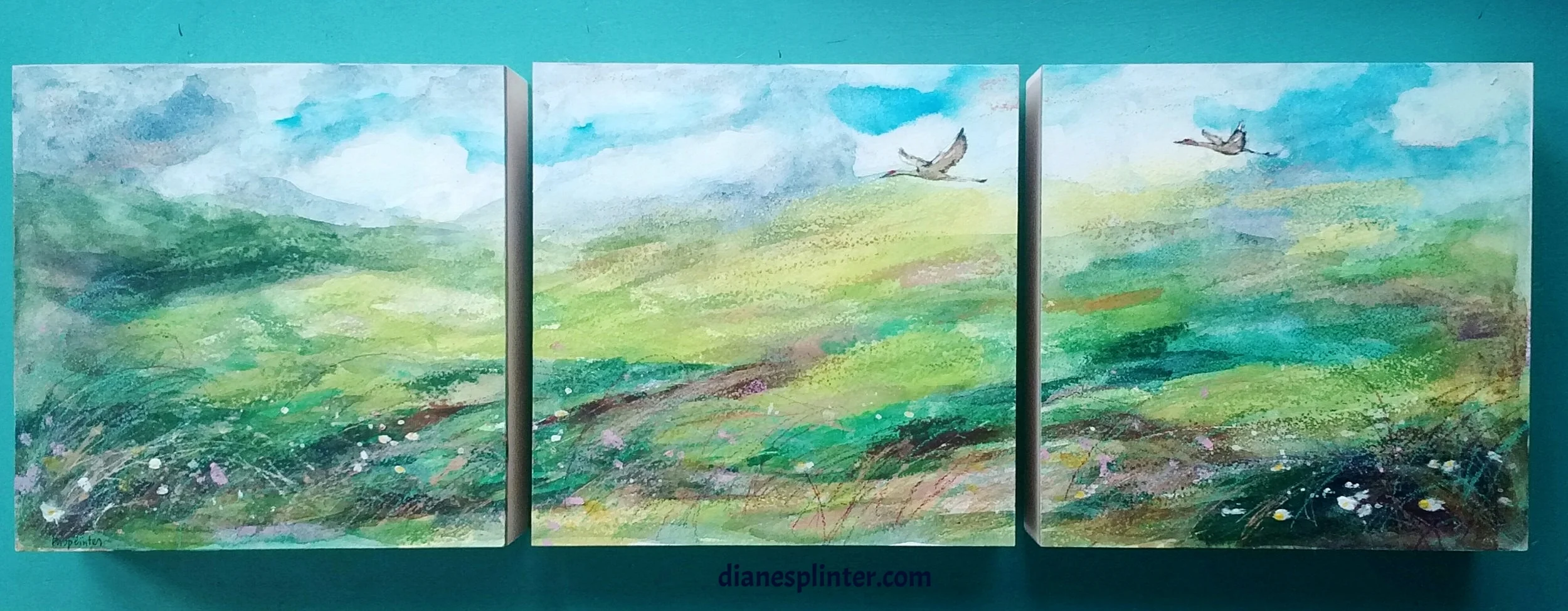 Driftless Soaring Triptych No. 3