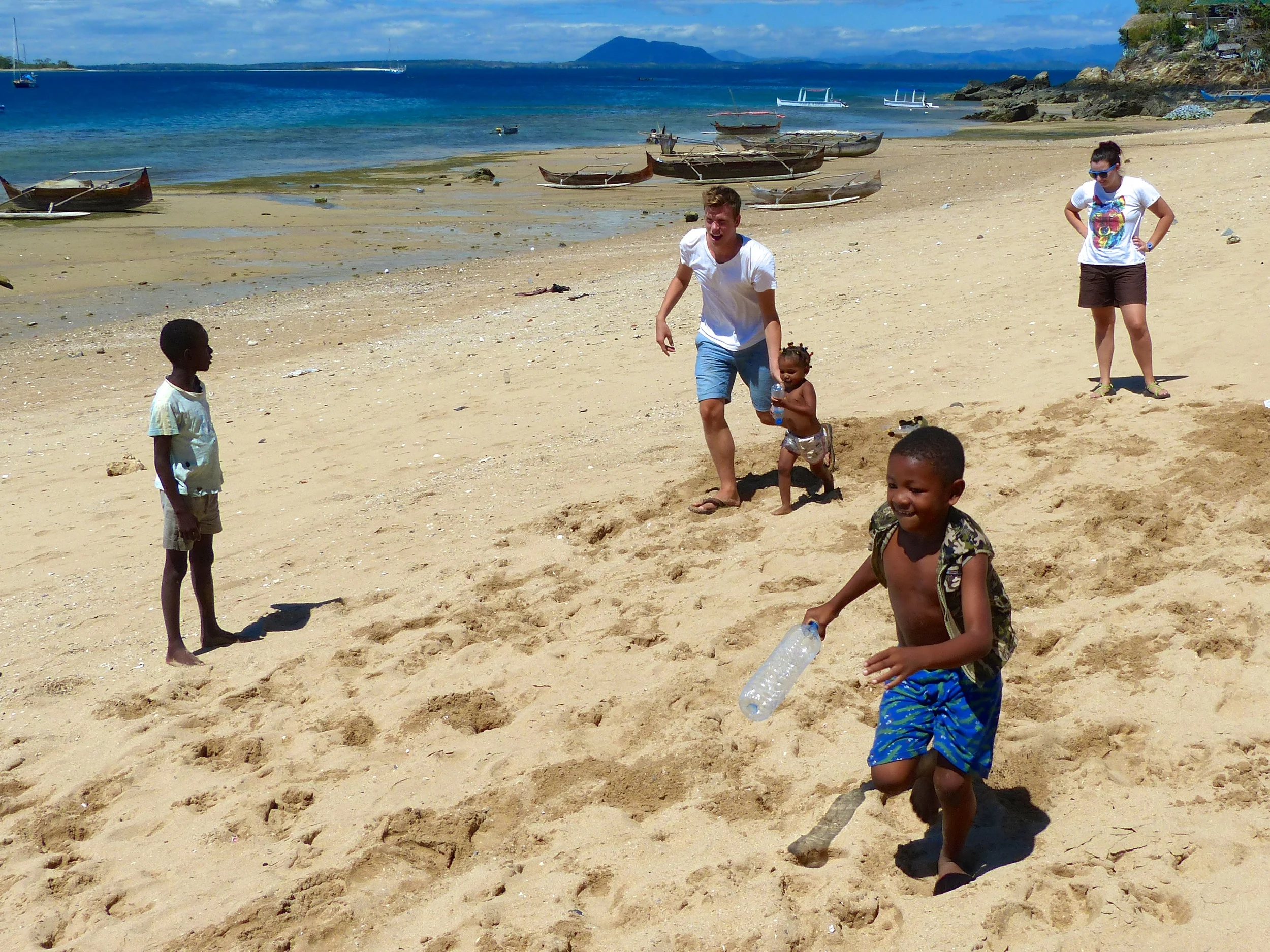 Beach relays for Environmental Day