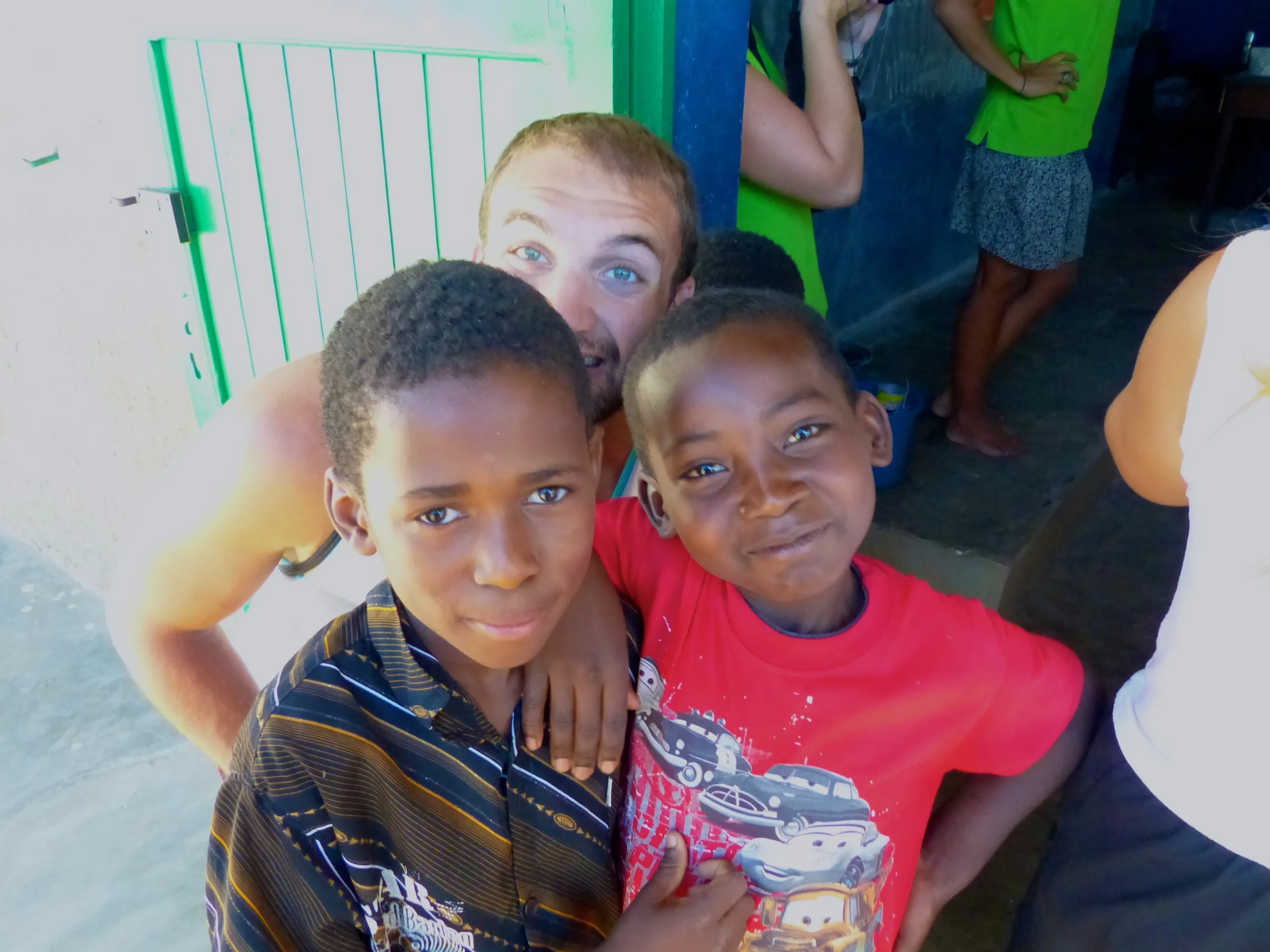 Andrew's photobomb