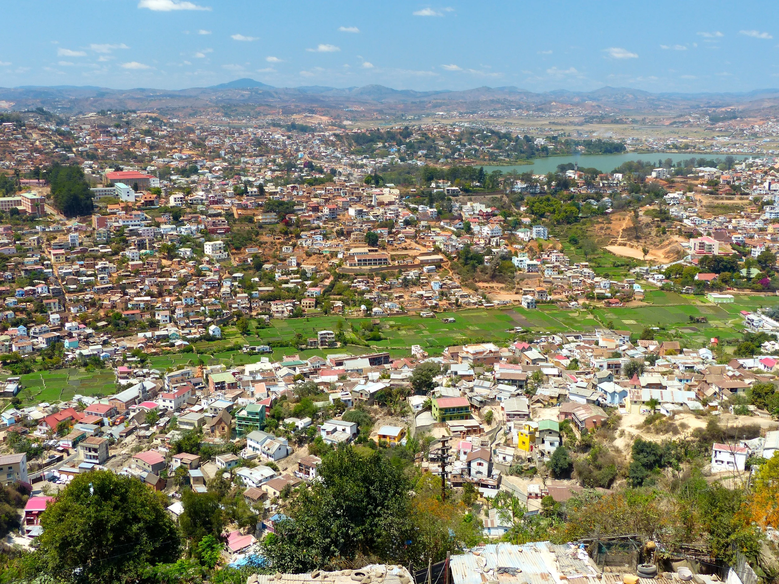 Antananarivo - view from the Rova