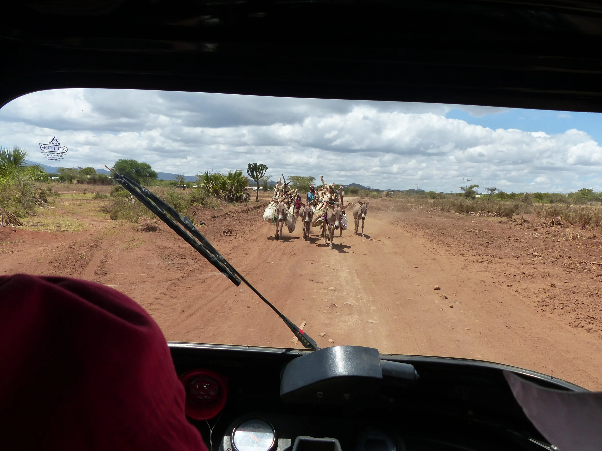 Tuk tuk ride to the hot springs
