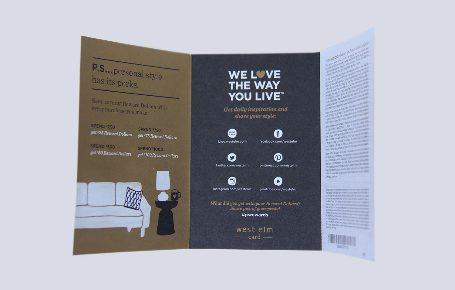 west elm p.s. rewards program — linda gao west elm p.s. rewards