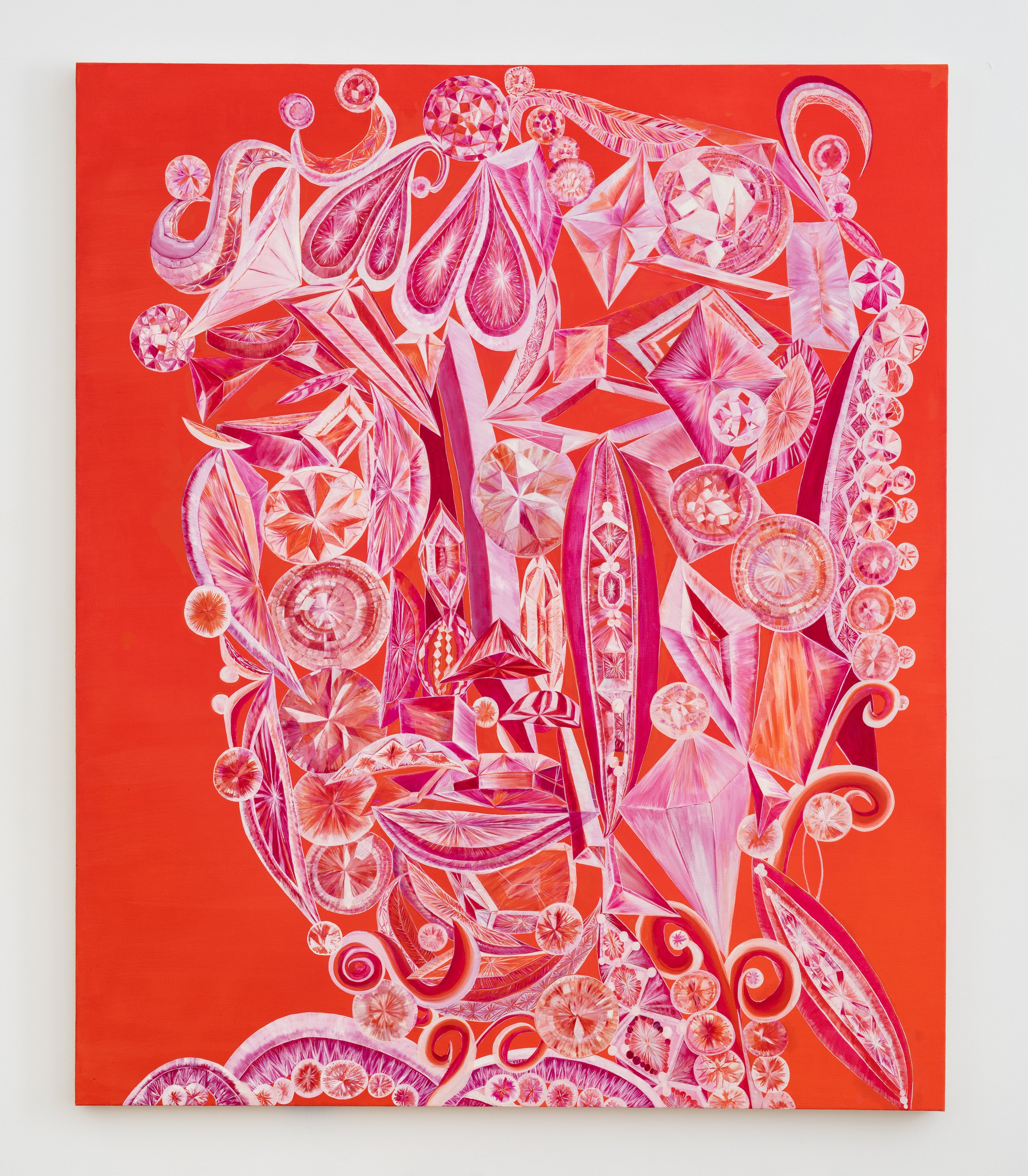 A Supreme All Knowing Being, oil on canvas, 60" x 50", 2026