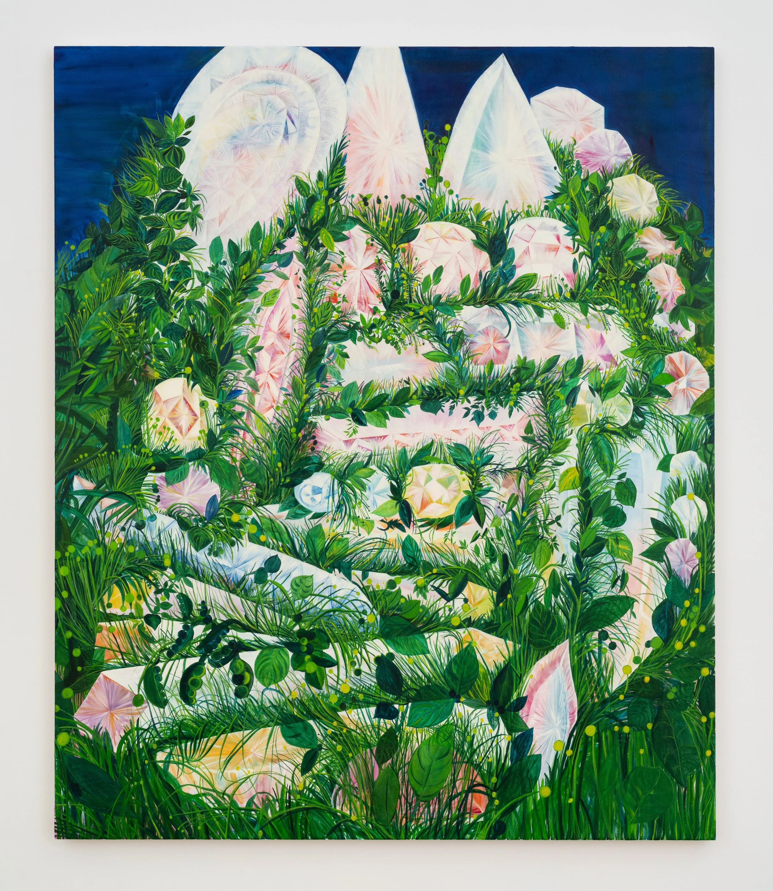 Amplifier, oil on canvas, 60" x 50", 2026