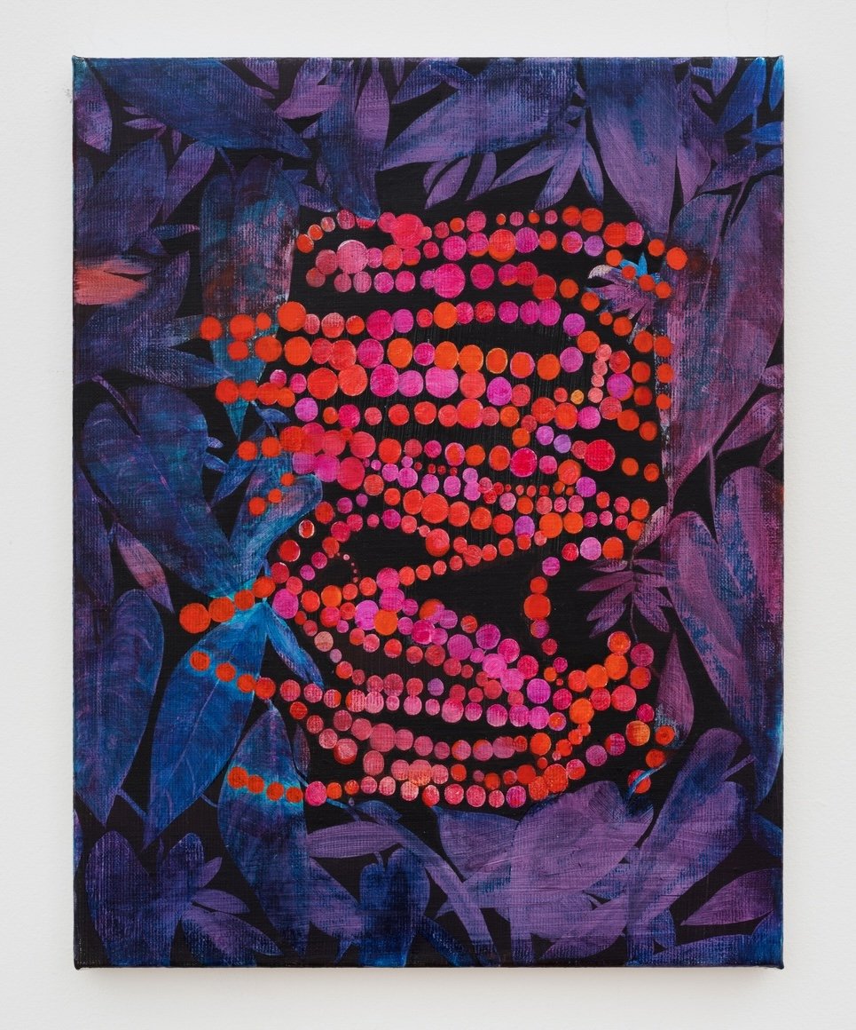 Untitled, oil on linen, 14" x 11", 2025