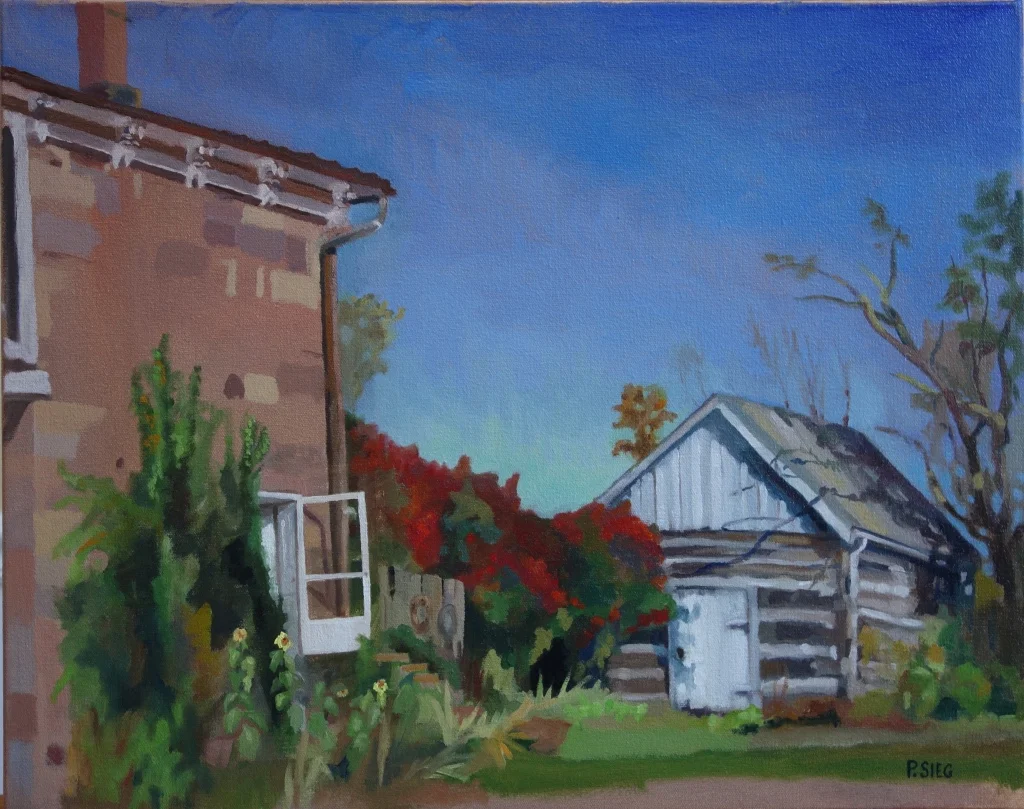 Always Open 16" x 20", oil on canvas For sale, contact the artist