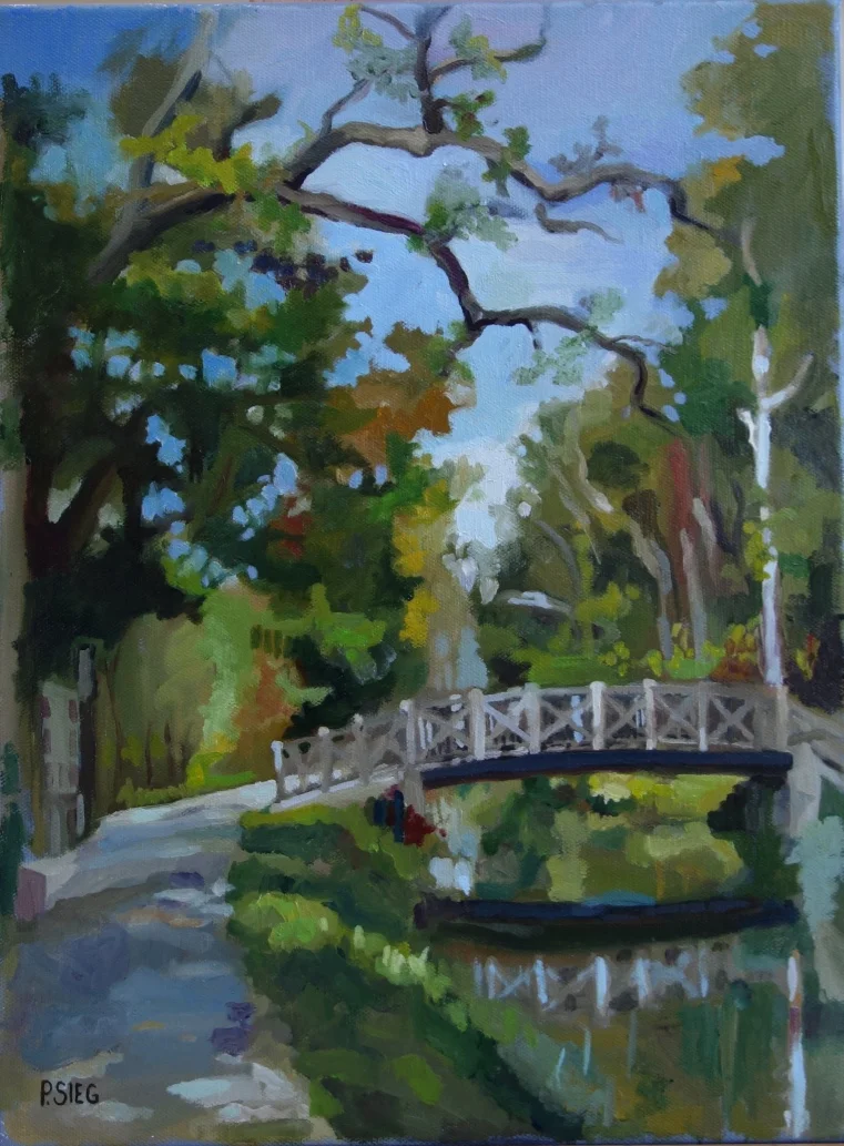 Above and Over 12" x 16", oil on canvas For sale, contact the artist