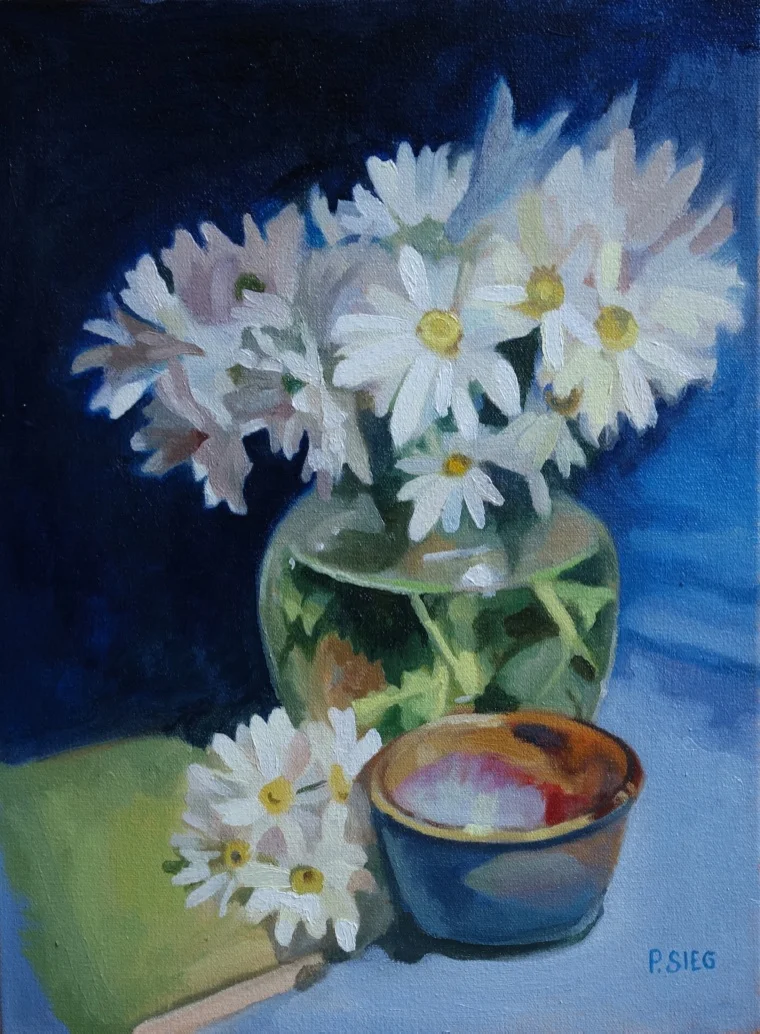 Daisy Fresh 12" x 16", oil on canvas Private collection