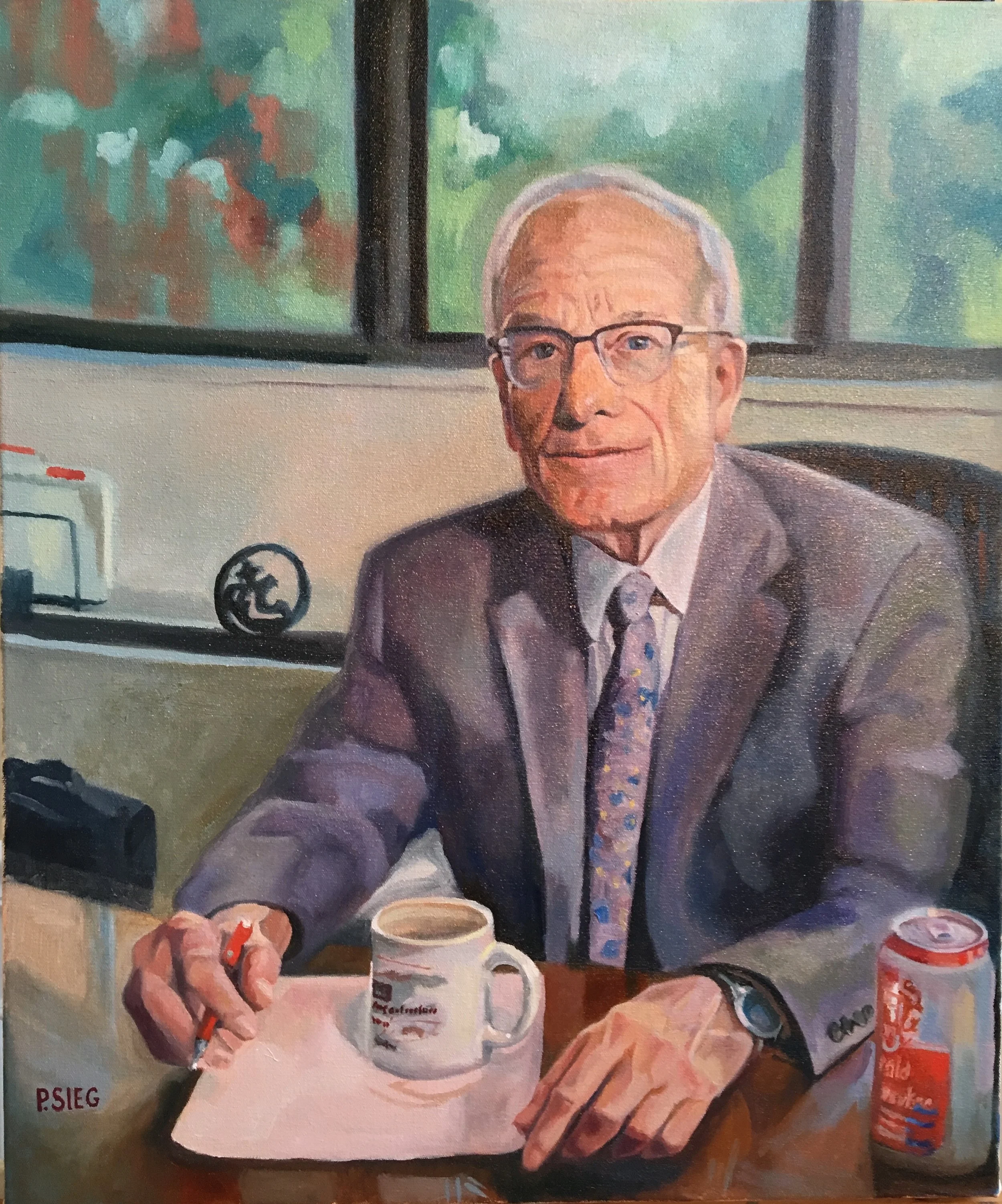Visionary 20" x 24", oil on canvas Commission