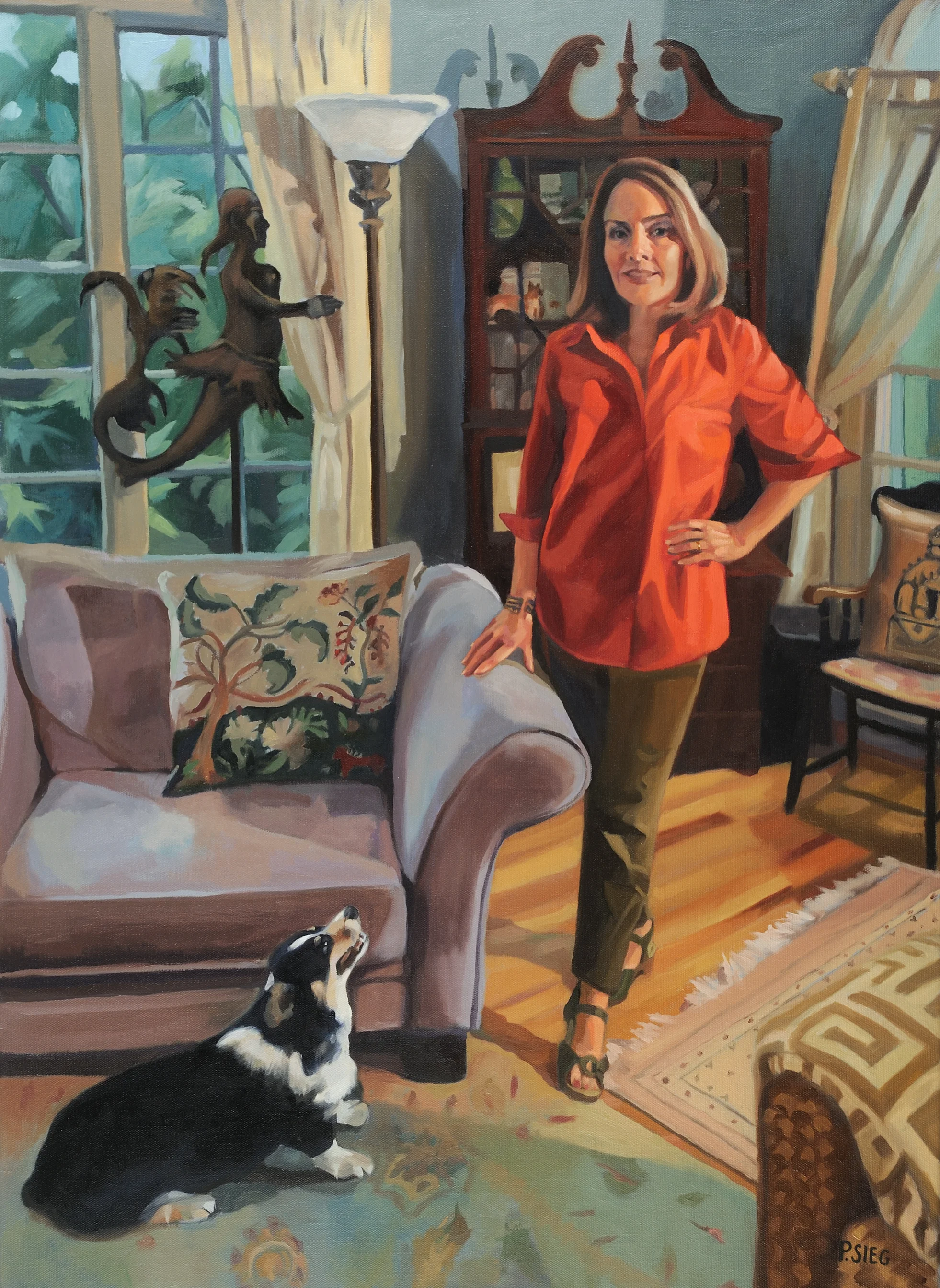 Sadie’s Idol 24” x 30”, oil on canvas Private collection