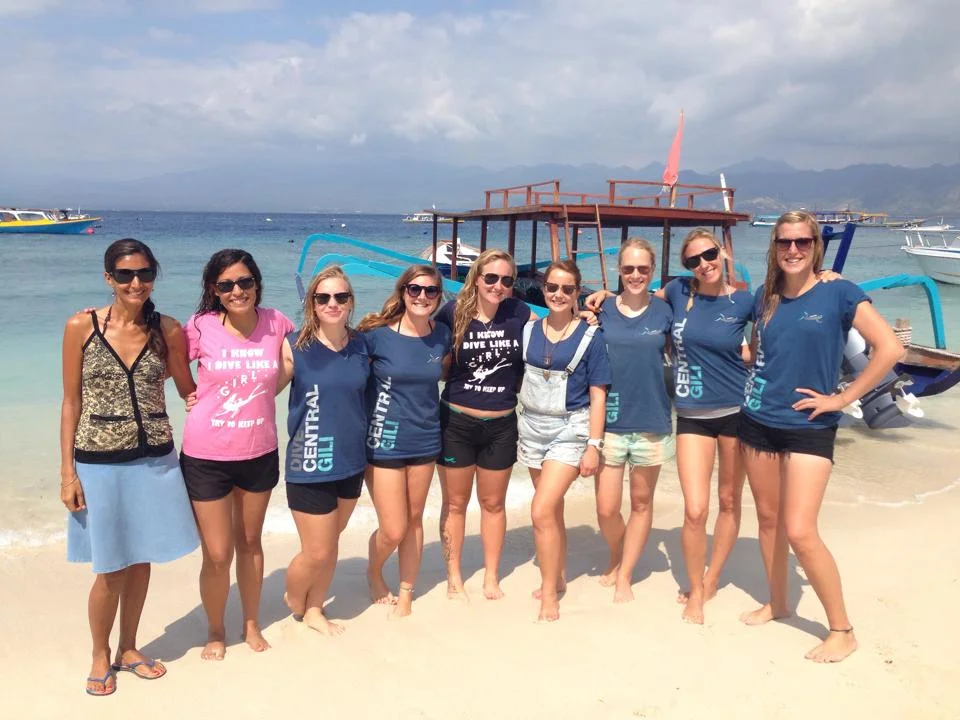 Dive Central Gili's PADI Women