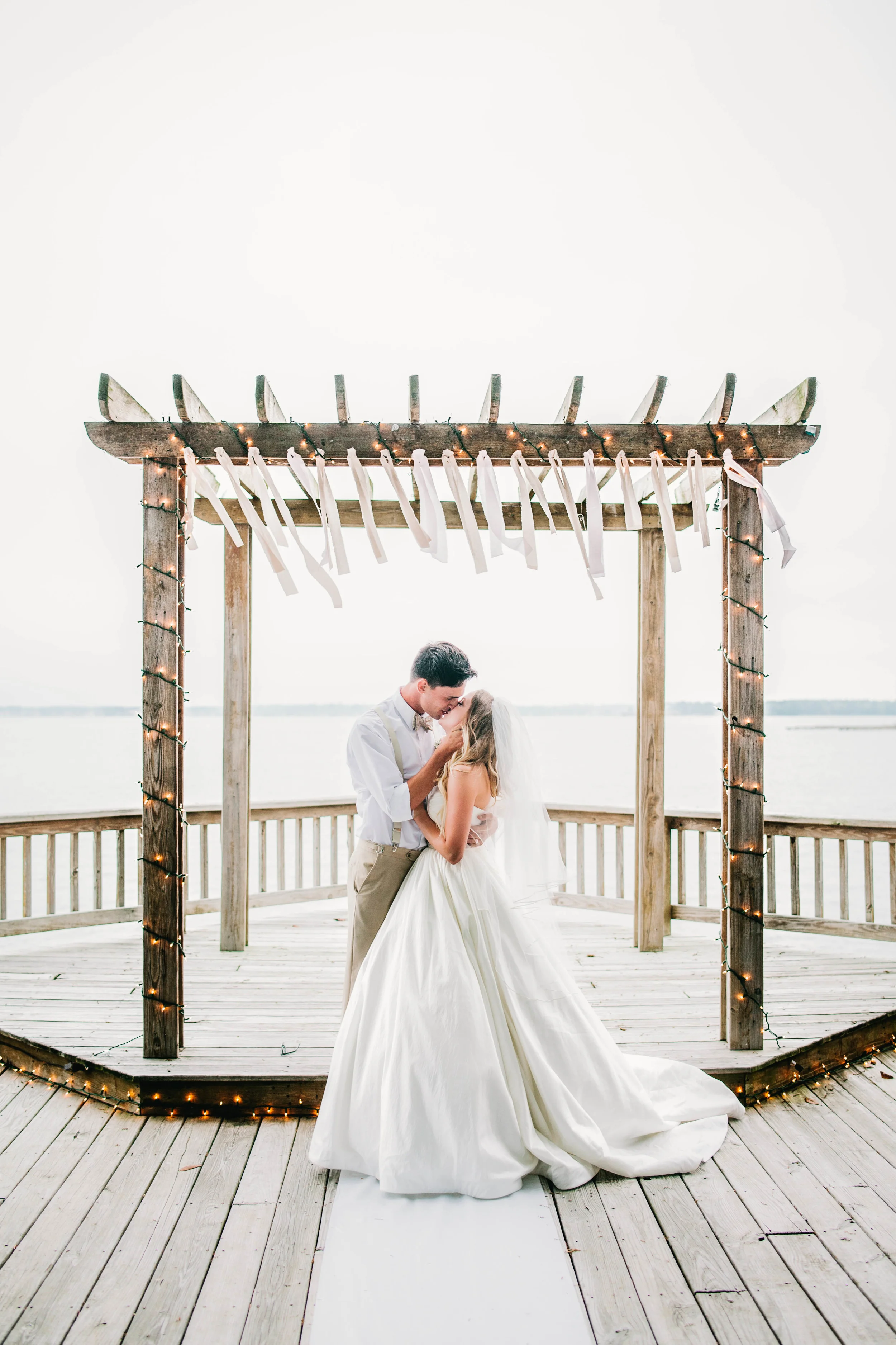 Simple Springtime Seven Coves Wedding