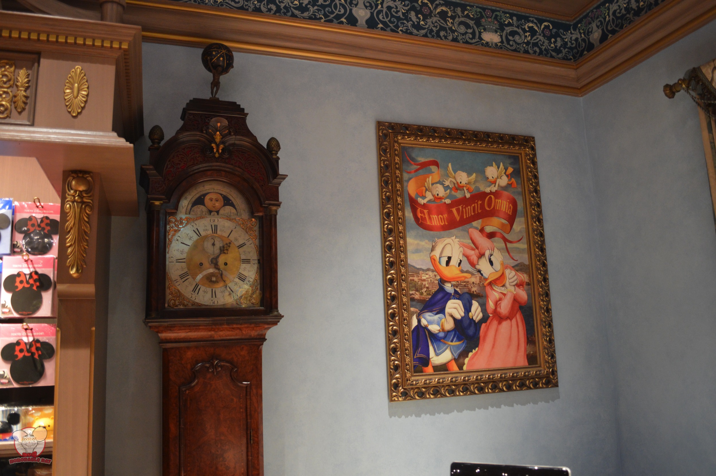 Painting of Donald Duck with Daisy
