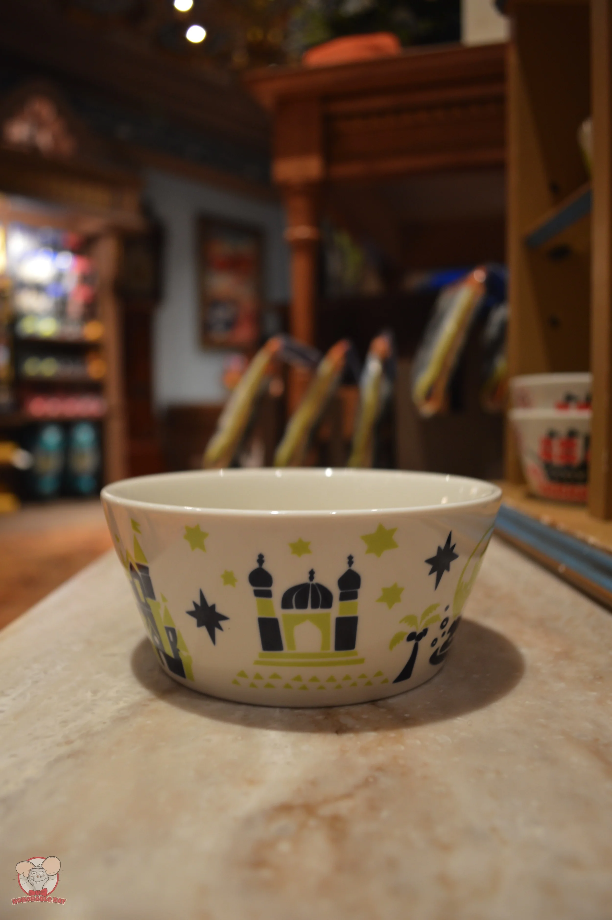 Tokyo Disney Resort Green Bowl (Back)