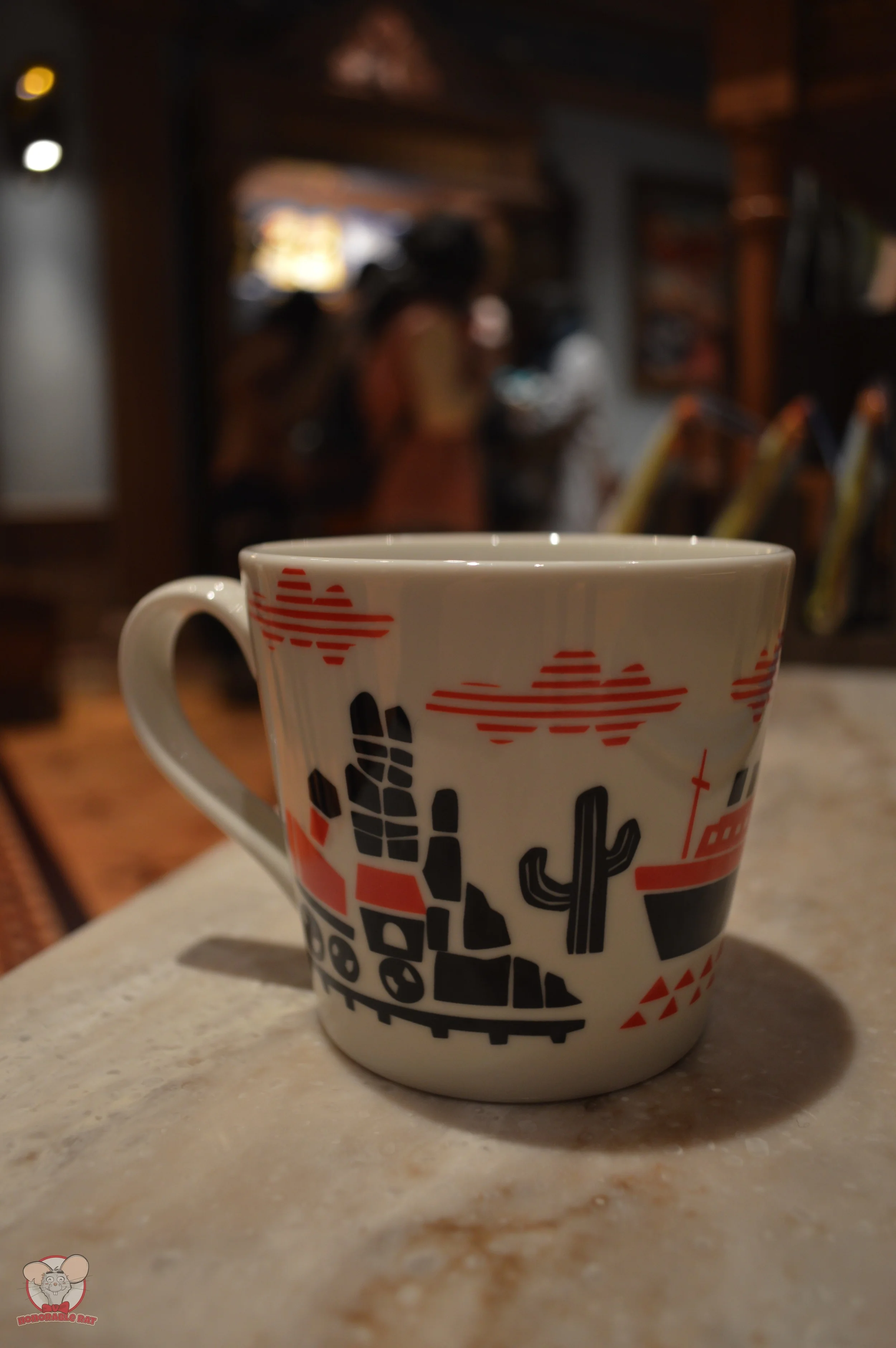 Tokyo Disney Resort Red Mug (Back)