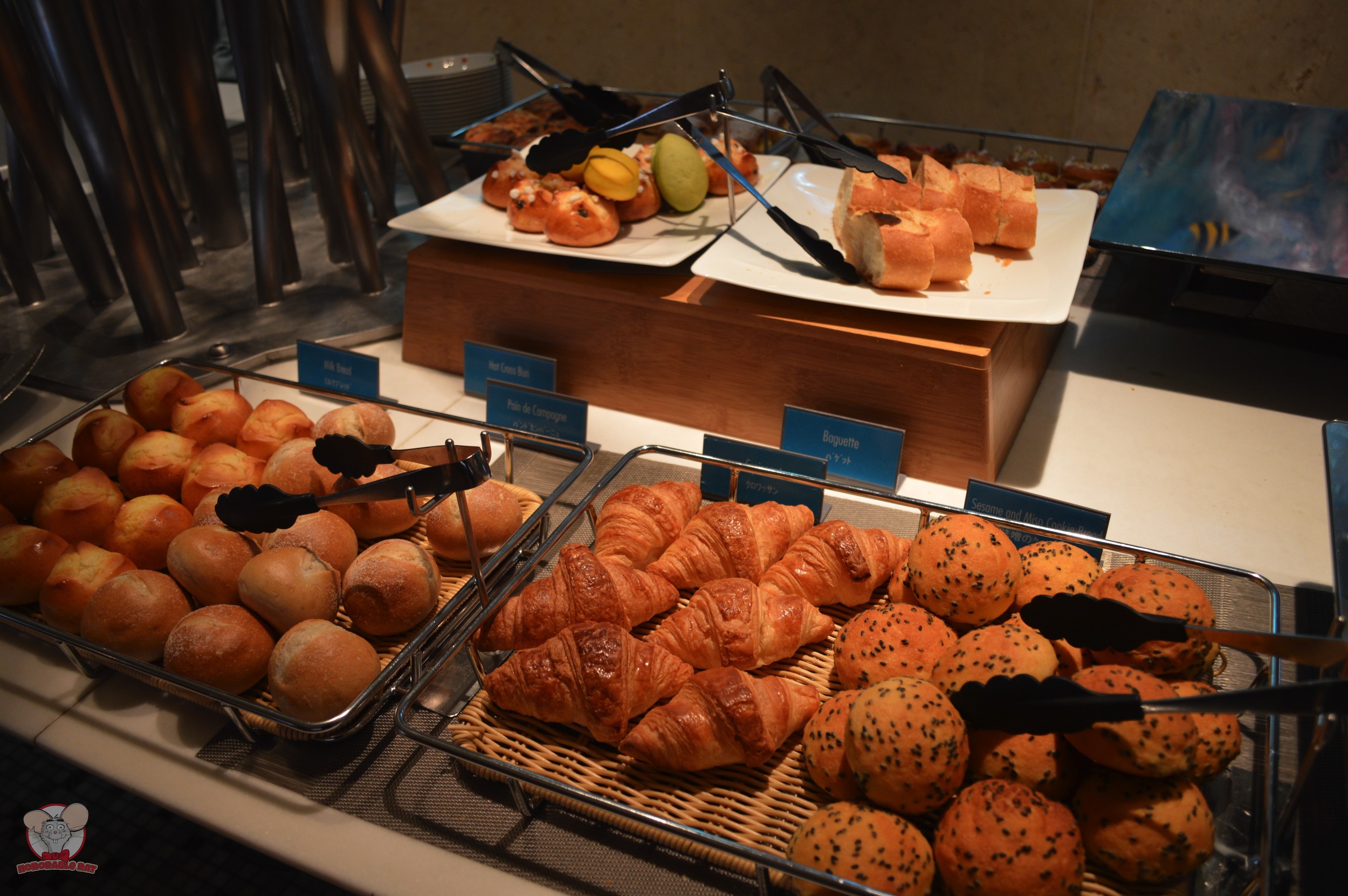 Assortment of breads