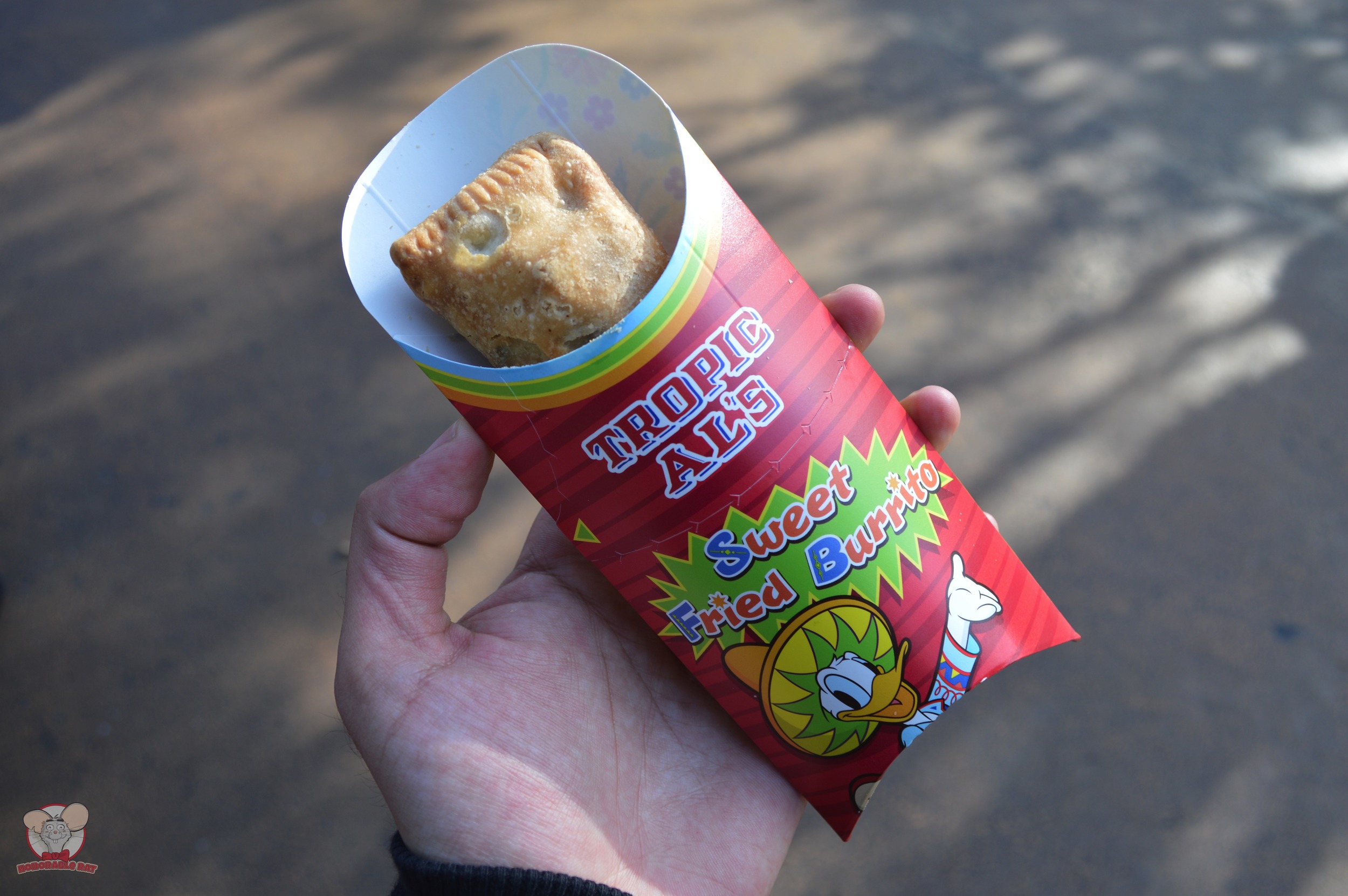 Sweet Fried Burrito (Caramel & Banana)