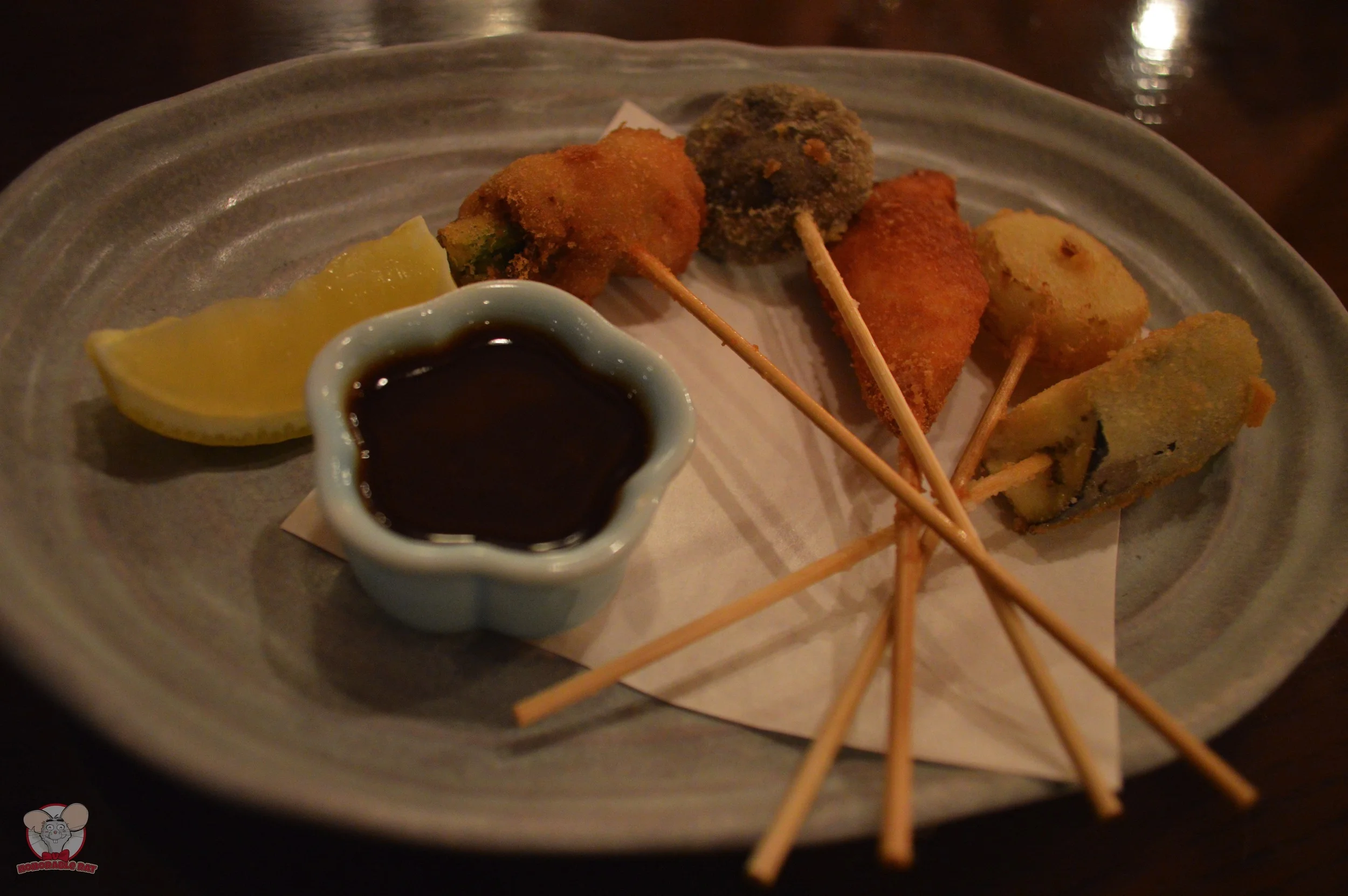 Assorted Deep Fried Skewers