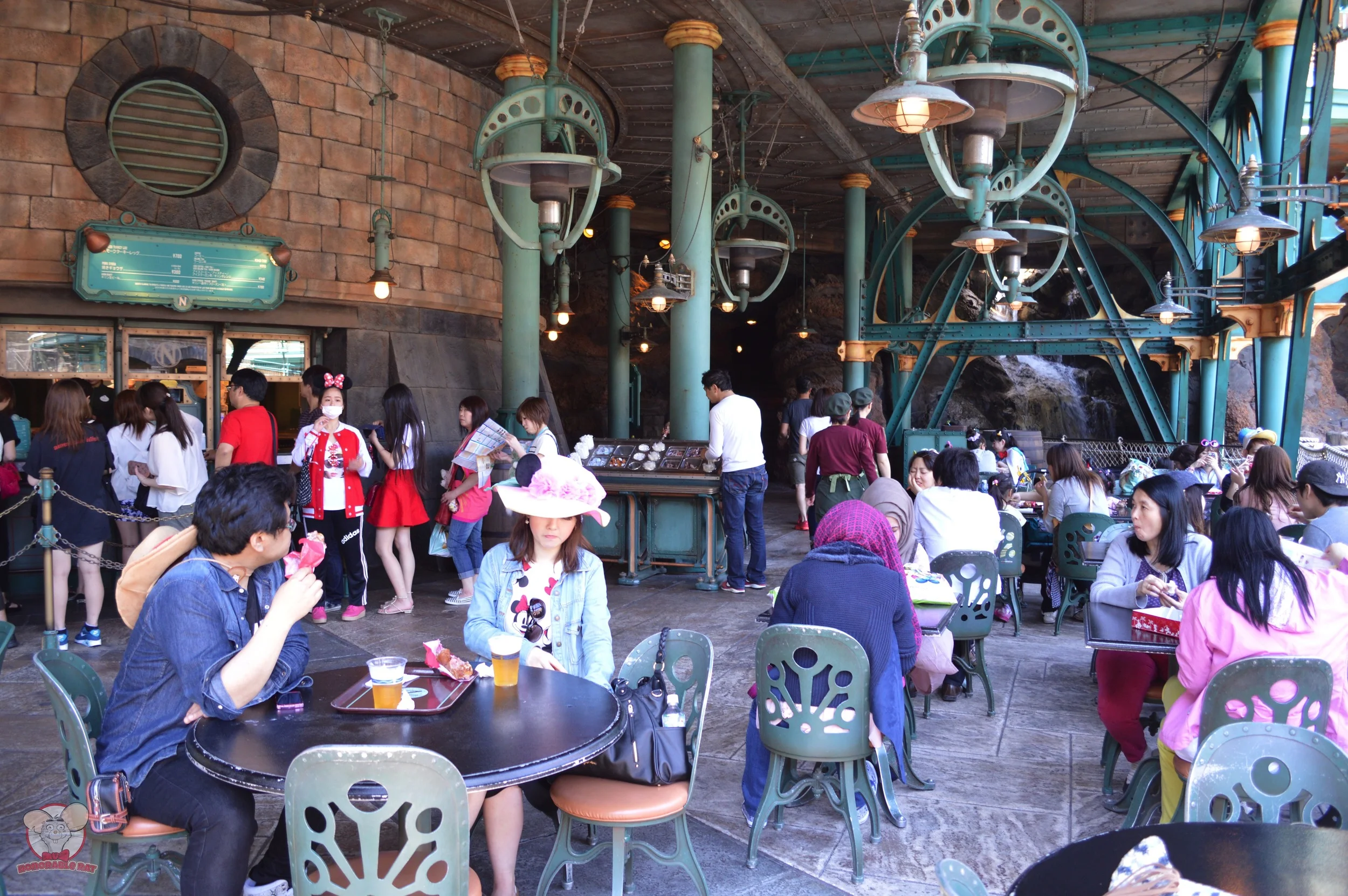 Nautilus Galley Seating Arrangement