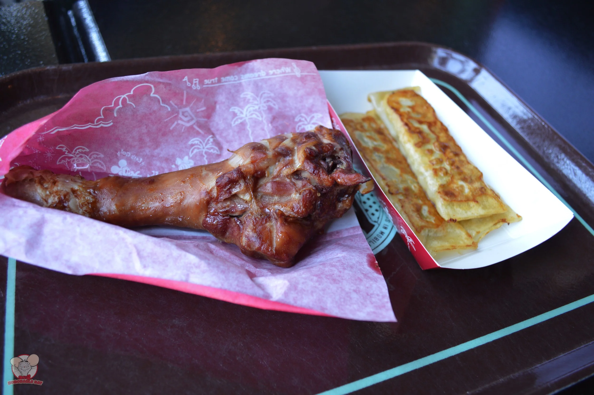 Smoked Turkey Leg and Pork Gyoza
