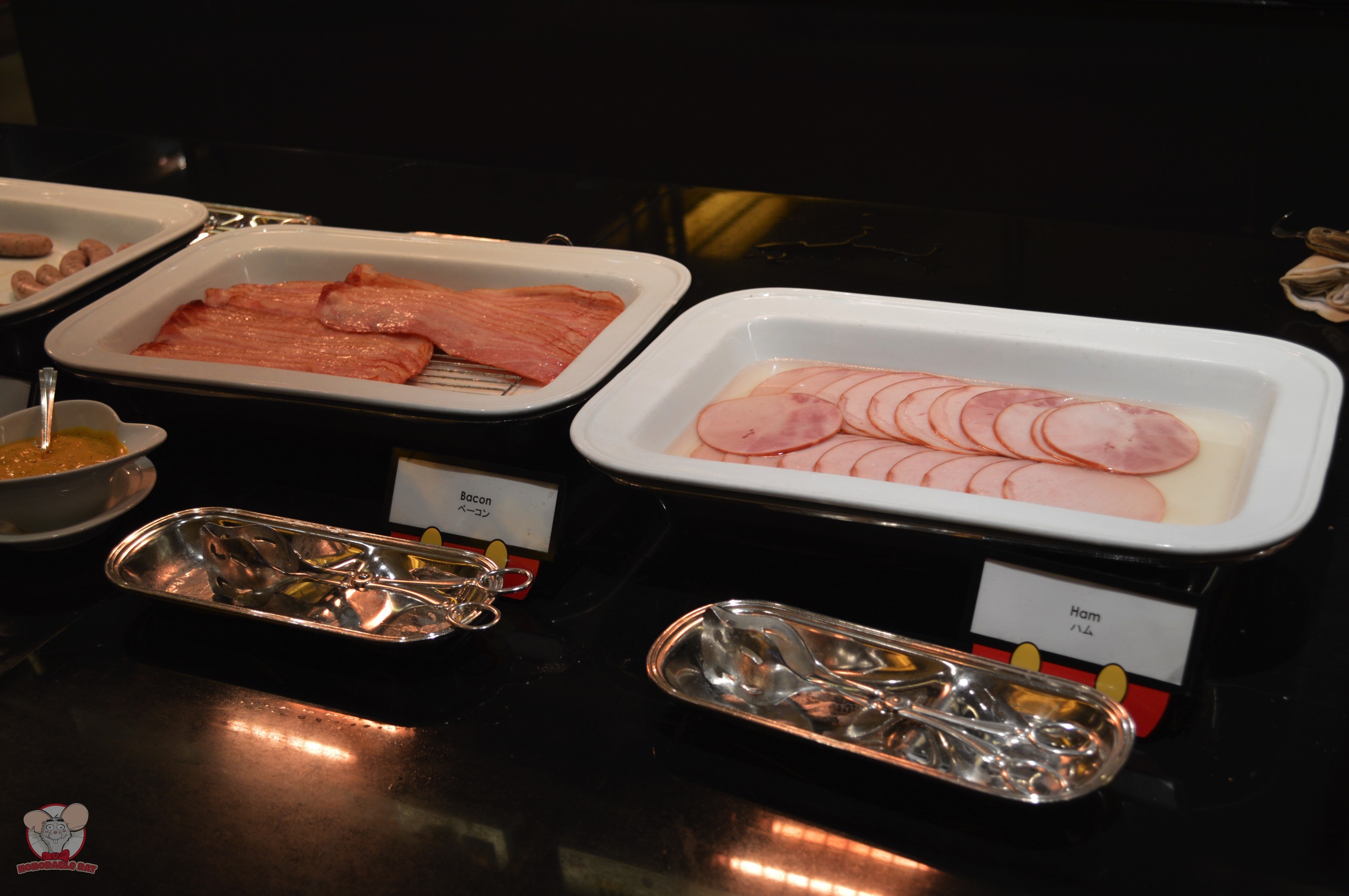 Bacon (Left) Ham (Right)