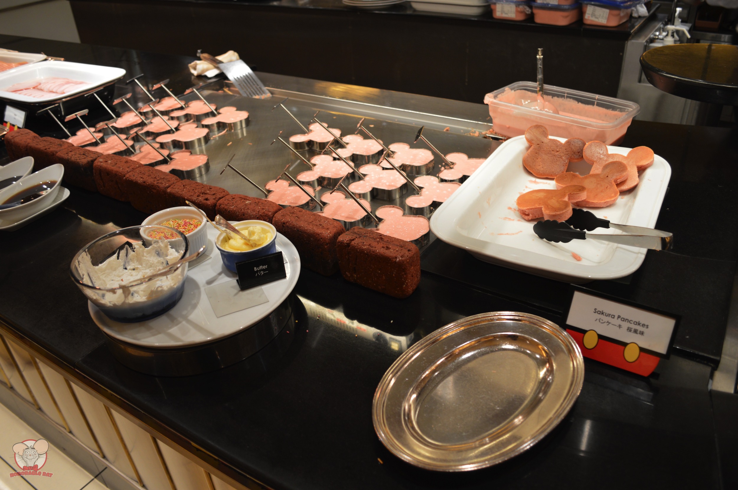 Sakura Mickey Pancakes